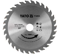 Диск с карбидом/вольфрамом 150x20x2,8x2,0/30 зубьев YATO YT-60533