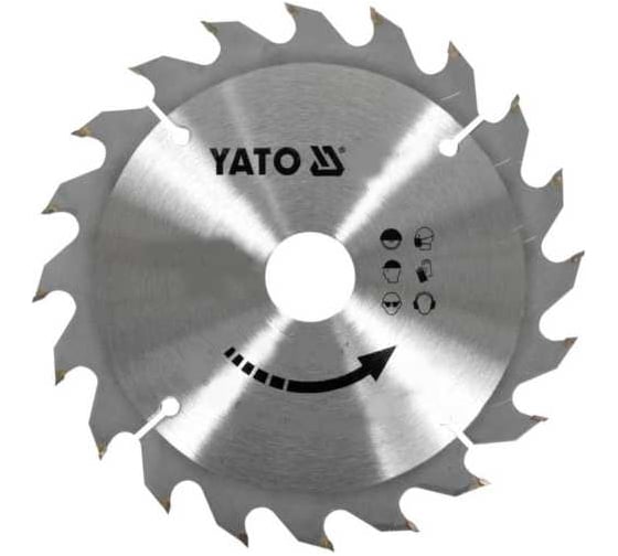 Диск с карбид вольфрамом, 300x30x3,2x2,2/60 зубьев YATO YT-6077 1