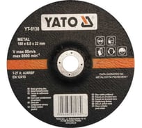 Диск зачистной по металлу 180x6,8x22 YATO YT-6138