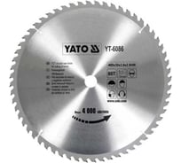 Диск с карбидом/вольфрамом 400x30x3,8x2,8/60 зубьев YATO YT-6086