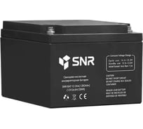 Свинцово-кислотный аккумулятор 12 В, 24 Ач, SNR SNR-BAT-12-24-GP 28510748