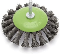 Щетка крученая конусная 100 мм для дрели Дело Техники 272300