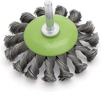 Щетка крученая конусная 75 мм для дрели Дело Техники 272275