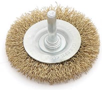 Щетка проволочная плоская 65 мм для дрели Дело Техники 271065