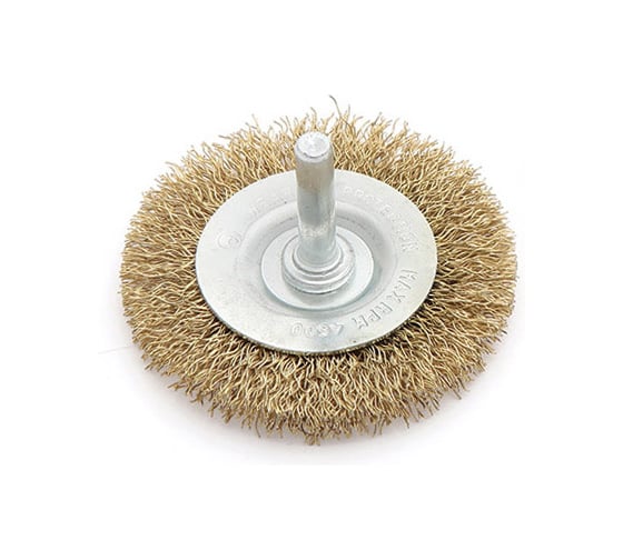 Щетка проволочная плоская 65 мм для дрели Дело Техники 271065 1