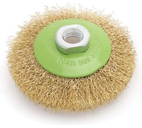 Щётка для УШМ проволочная конусная Дело Техники 100мм 274300