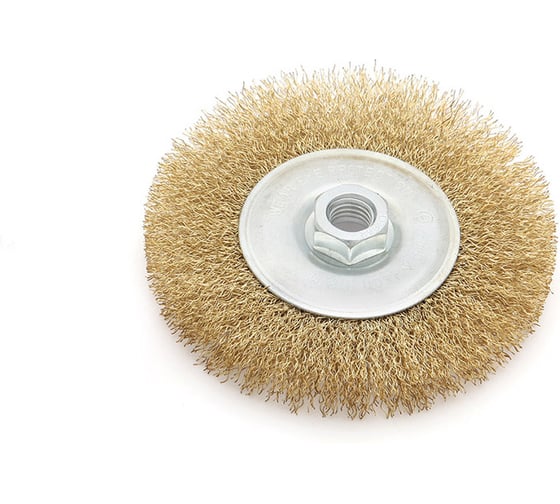 Щётка для УШМ проволочная плоская Дело Техники 125мм 274125 1