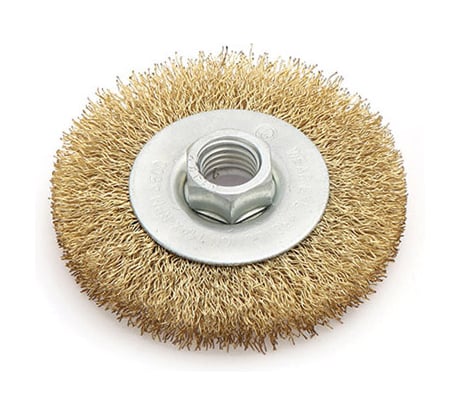 Щётка для УШМ проволочная плоская Дело Техники 80мм 274080