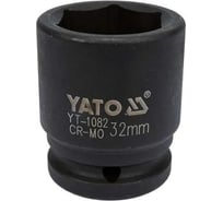 Головка торцевая ударная 6-гранная 32 мм, 3/4"DR YATO YT-1082