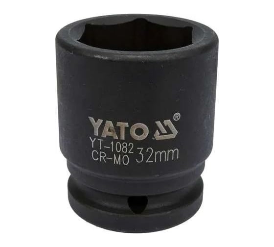 Головка торцевая ударная 6-гранная 32 мм, 3/4"DR YATO YT-1082 1