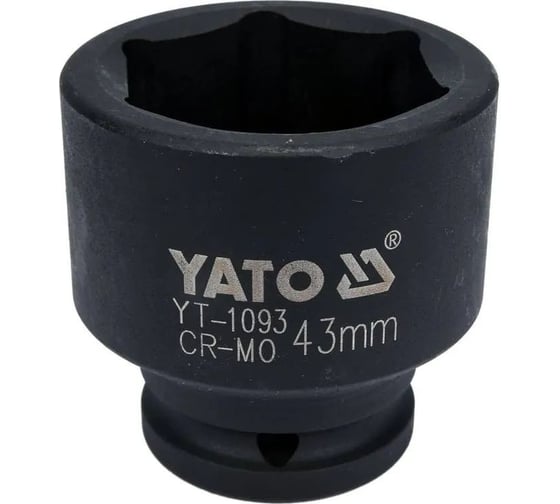 Головка торцевая ударная 6-гранная 43 мм, 3/4"DR YATO YT-1093