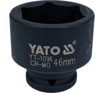 Головка торцевая ударная 6-гранная 46 мм, 3/4"DR YATO YT-1096