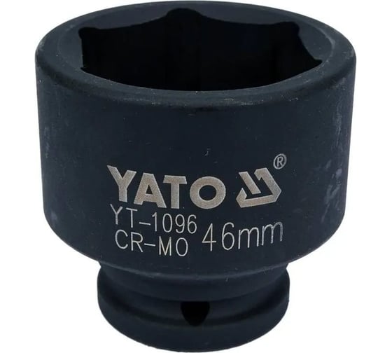 Головка торцевая ударная 6-гранная 46 мм, 3/4"DR YATO YT-1096