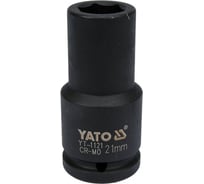 Головка ударная глубокая 6-гранная 21 мм, 3/4"DR YATO YT-1121