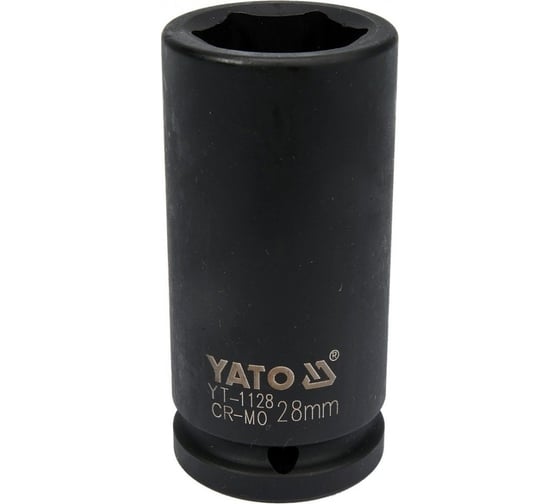Головка ударная глубокая 6-гранная 28 мм, 3/4"DR YATO YT-1128
