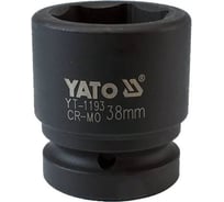 Головка торцевая ударная 6-гранная 38 мм, 1"DR YATO YT-1193