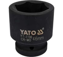 Головка торцевая ударная 6-гранная 46 мм, 1"DR YATO YT-1196