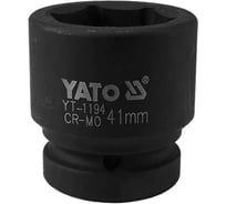 Головка торцевая ударная 6-гранная 41 мм, 1"DR YATO YT-1194