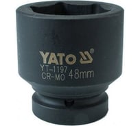Торцевая ударная головка YATO 1" 48мм YT-1197 37151197 228 1