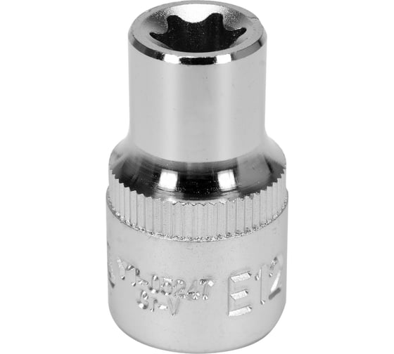 Головка торцевая TORX E12, 1/2"DR YATO YT-05247
