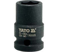 Головка торцевая ударная 6-гранная 14 мм, 1/2"DR YATO YT-1004