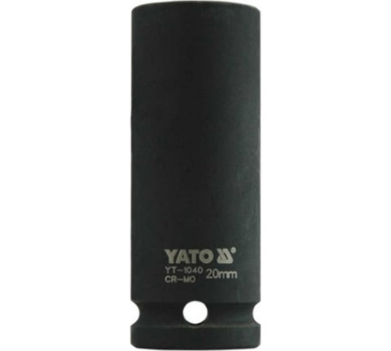 Головка ударная глубокая 6-гранная 20 мм, 1/2"DR YATO YT-1040 1