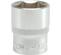 Головка торцевая короткая 23 мм, 1/2"DR, CrV YATO YT-1216