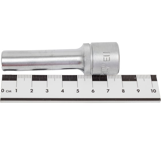 Головка Е-11, 1/2" длинная, 77 мм FORCE 5467711