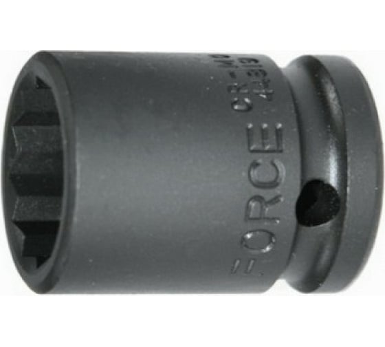 Головка короткая ударная 12 гранная, 1/2", 32 мм  FORCE 44832 1