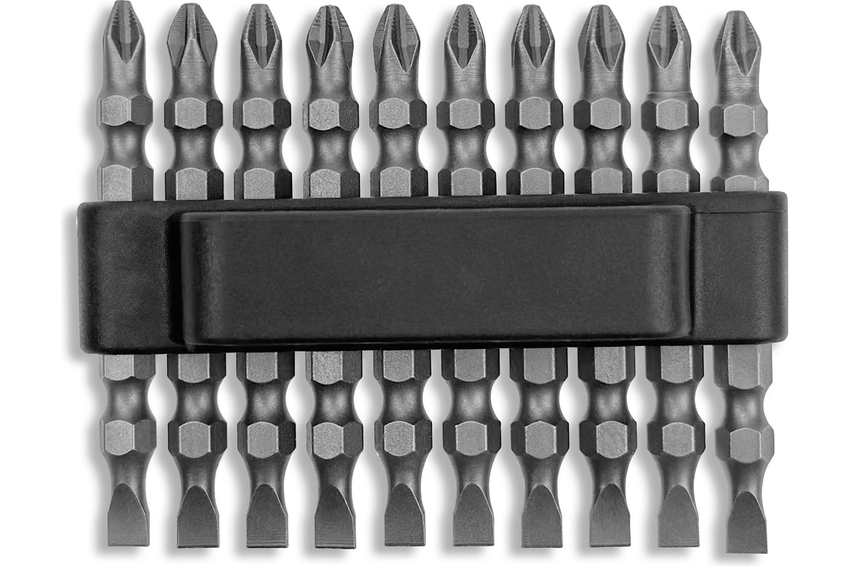 Набор бит двухсторонних Ph2xSl5, 65 мм vertextools БТ-PH2-SL5-65 ...