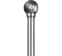 Бор-фреза сферическая 16x14.4x6х59 мм, ВК8, d16 14.4f06 ИНСТУЛС 00001851335