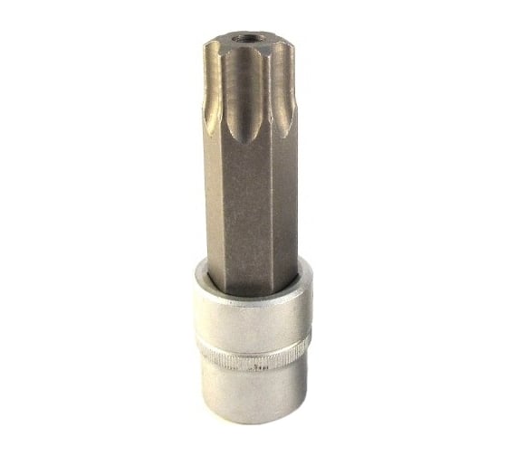 Головка-бита TORX с отверстием Т-100Н, 1/2", 100 мм FORCE 347100100 1