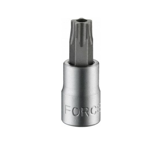 Головка-бита TORX с отверстием Т-80Н, 1/2", 70 мм FORCE 34707080 1