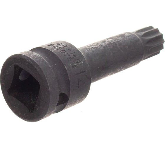 Ударная головка бита Spline M14, 1/2", 78 мм FORCE 24807814