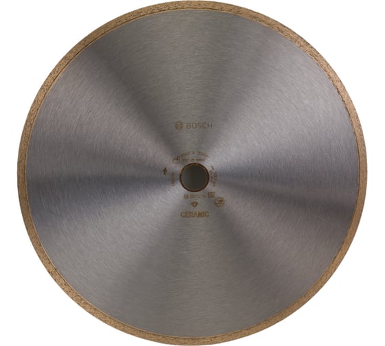 Круг алмазный по керамике 350x25,4 мм Bosch 2608602541