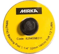 Подошва Quick Lock шлифовальная мягкая липучка 32 мм Mirka 8294598311