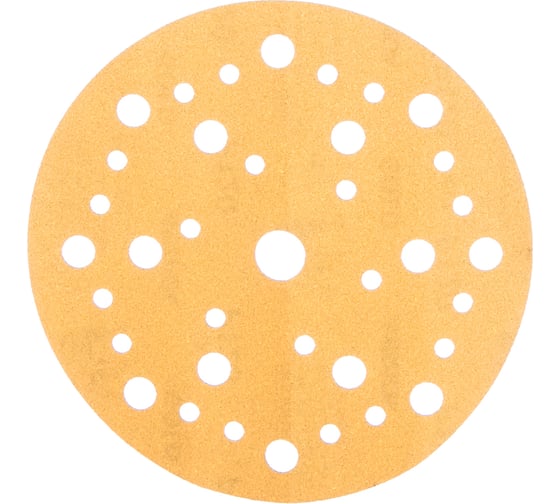 Лист шлифовальный GOLD (150 мм, 121 отверстие, Р120, 100 шт.) Mirka 236CF09912 1