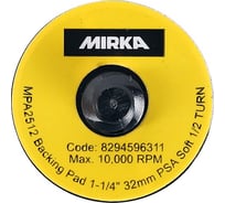 Подошва шлифовальная мягкая Quick Lock, 320 мм Mirka 8294596311