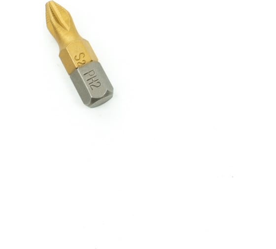 Бита WP PH2x25 мм, TiN покрытие, сталь S2, 2 шт в блистерной упаковке RITTER PS20112022