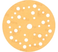 Лист шлифовальный GOLD (150 мм, 37 отверстий, Р180, 100 шт.) Mirka 236CF09918