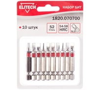 Набор бит Elitech 1820.070700 189257