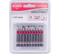 Набор бит Elitech 1820.070800 189258