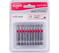 Набор бит Elitech 1820.072300 189273