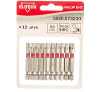 Набор бит Elitech 1820.073200 189282
