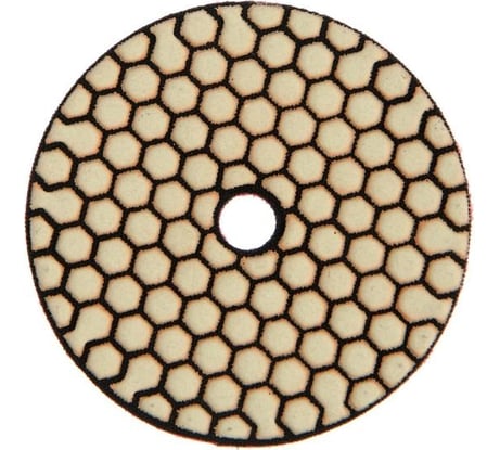 Круг алмазный гибкий шлифовальный черепашка 100 мм, Р3000, без воды Bohrer 55210300