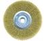 Щетка плоская (175х22.2 мм; латунированная волнистая 0.35 мм) для УШМ Elitech 1820.074900 1