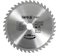 Диск с карбид вольфрамом, 250x30x3,2x2,2/40 зубьев YATO YT-6071