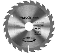Диск с карбид вольфрамом, 184x30x3,2x2,2/24 зубья YATO YT-6060