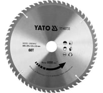 Диск пильный по дереву, 255x60Tх30мм YATO YT-60733