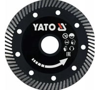 Диск алмазный для керамогранита, 125мм YATO YT-59982